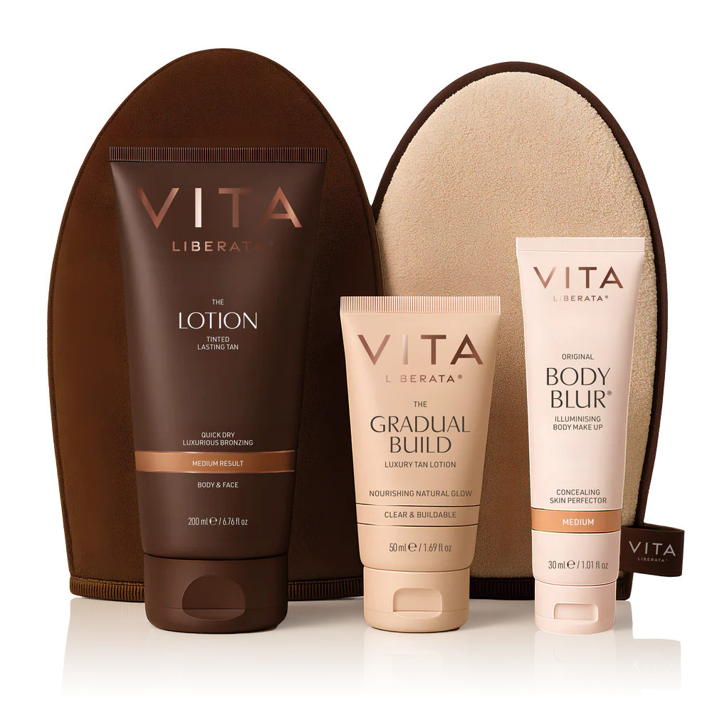 Vita Liberata The Glow Collection Premium Tanning Gift Set Medium
