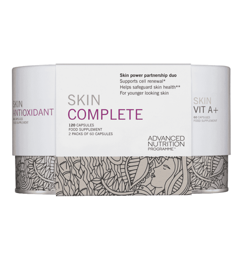 Skin complete Skin power duo for a healthy-looking complexion.