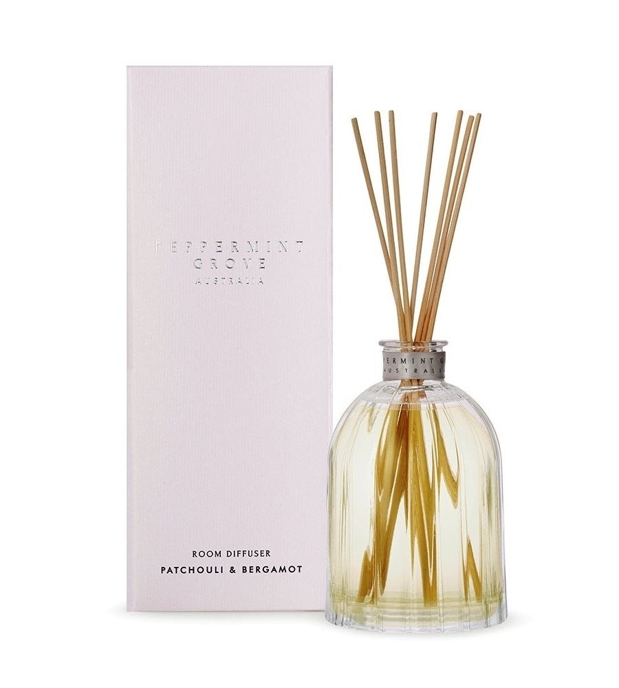 Peppermint patchouli and bergamot Grove diffuser