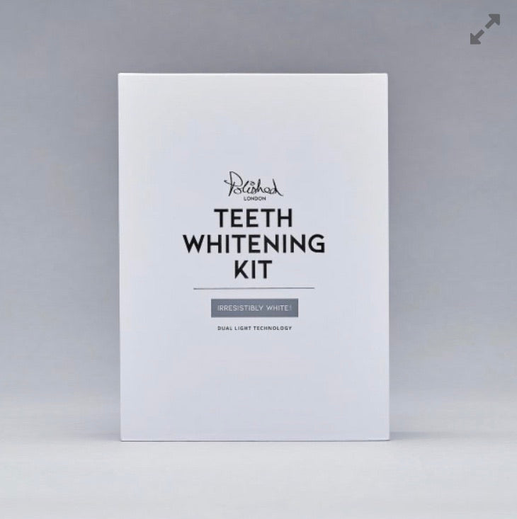 Polished teeth whitening kit